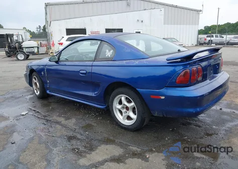 1997 Ford Mustang из США, поврежденный, VIN 1FALP4048VF107519